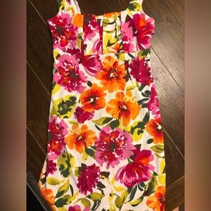 Dressbarn Multicolor Floral Dress